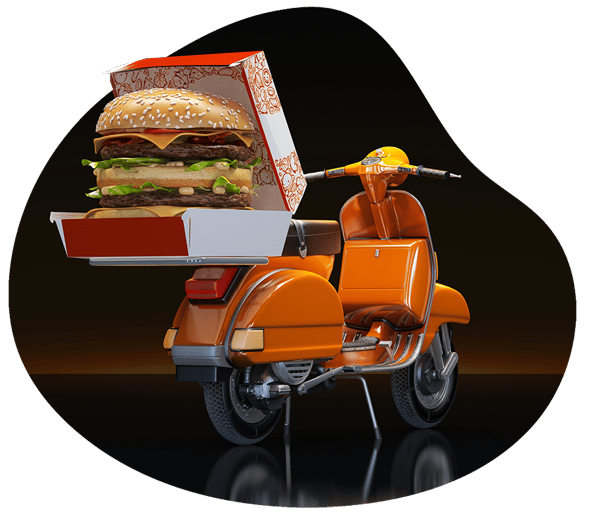 Moped Burger WEB