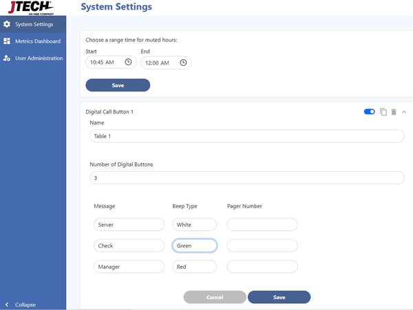 VSK User Interface